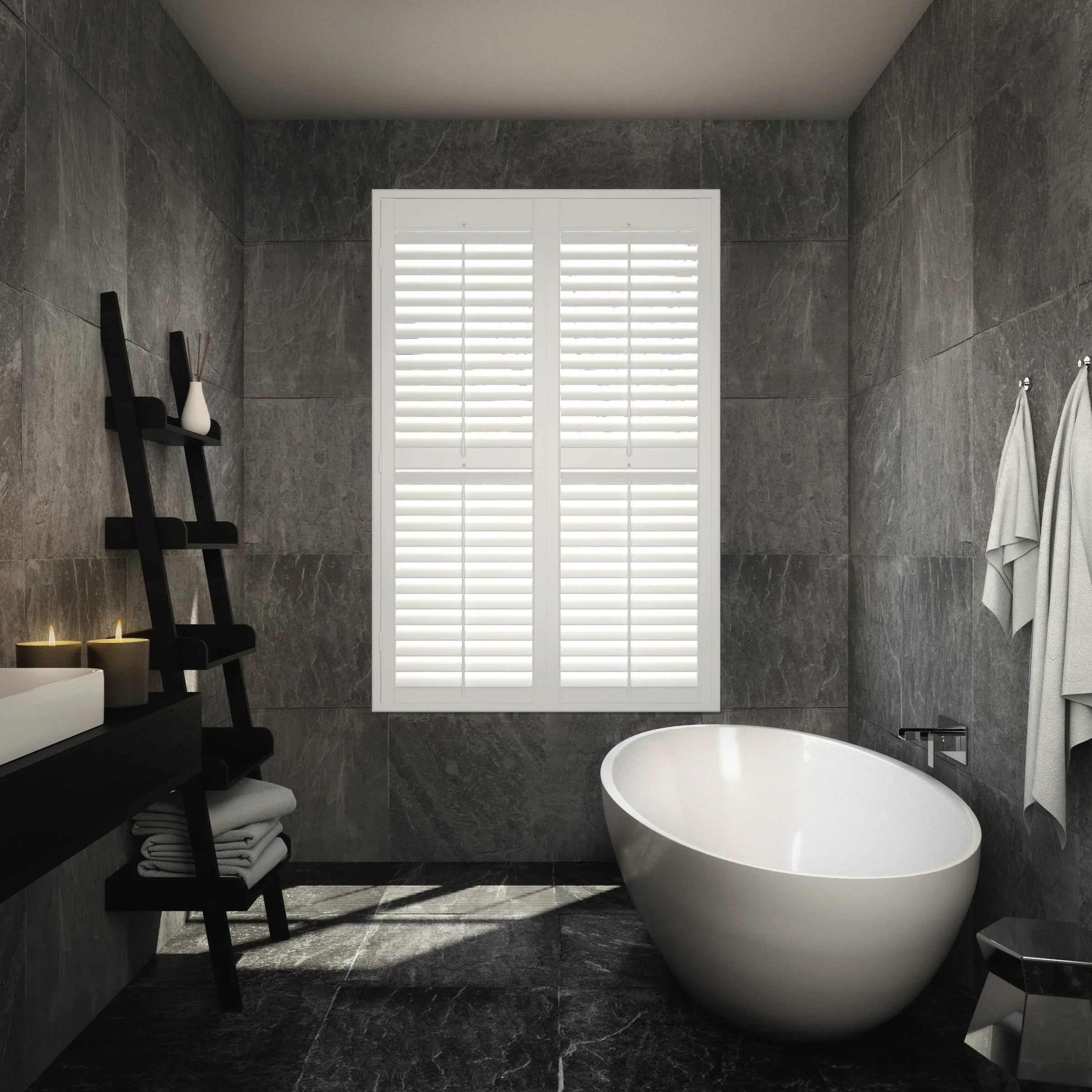 Newcastle Bathroom Shutters