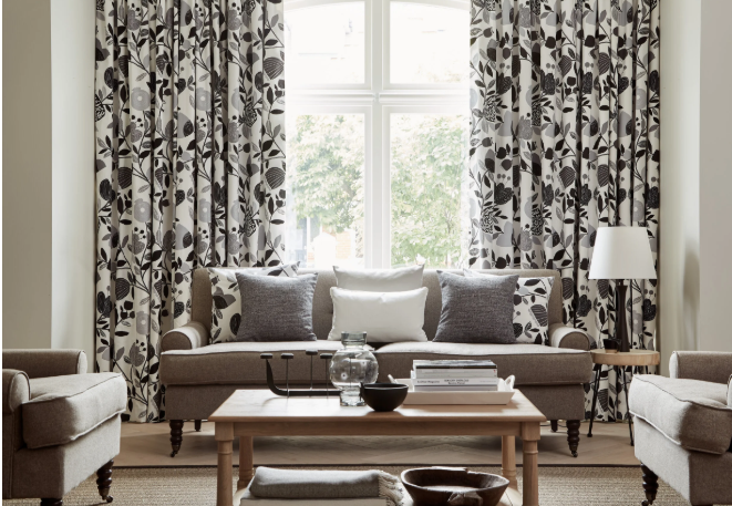 Newcastle Black Curtains