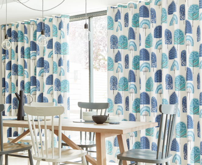 Newcastle Blue Curtains