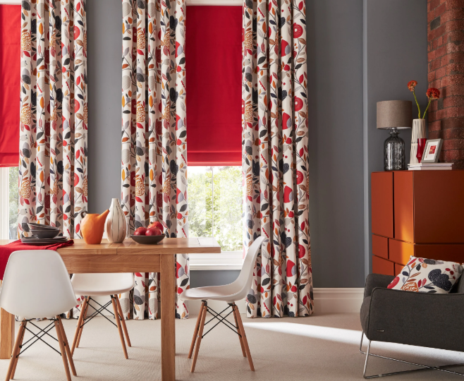 Newcastle Floral Curtains